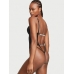 Боді Victoria’s Secret Very Sexy Plunge Convertible Shine Bodysuit, Чорний