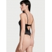 Боді Victoria’s Secret Logo Embroidery Unlined Underwire Teddy, Чорний