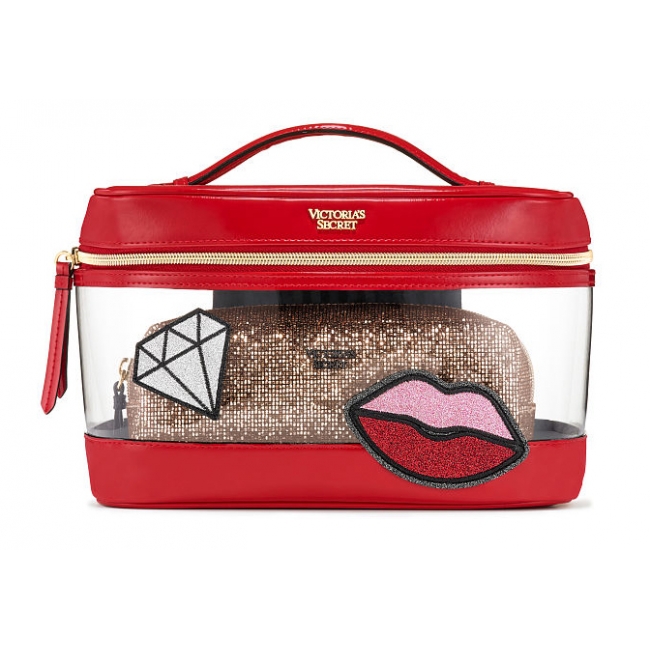 Косметичка 2-в-1 із колекції VS Patch Weekender Beauty Bag