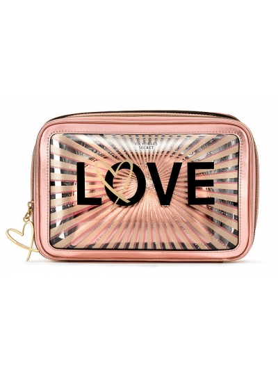Косметичка 3 в 1 Victoria's Secret Love Star Backstage Nested Trio