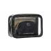 Косметичка 3 в 1 Victoria's Secret Beauty Bag Trio, Gold & Black