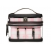 Косметичка 4-в-1 Victoria's Secret Beauty Bag, Pink Stripe