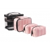 Косметичка 4-в-1 Victoria's Secret Beauty Bag, Pink Stripe