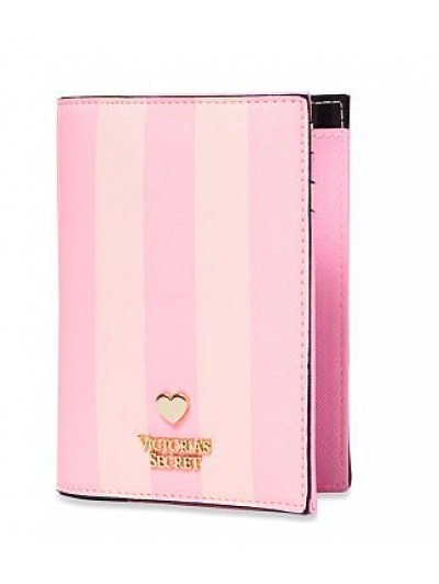 Обкладинка на Паспорт в Рожеву Смужку Victoria's Secret Passport Cover, Pink Stripe
