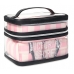 Косметичка 4-в-1 Victoria's Secret Beauty Bag, оригінальна рожева смужка з логотипом