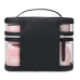 Косметичка 4-в-1 Victoria's Secret Beauty Bag, оригінальна рожева смужка з логотипом
