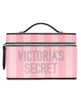 Косметичка-кейс Victoria's Secret Case, Pink Stripe Logo