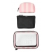 Косметичка 3 в 1 Victoria's Secret Beauty Bag Trio Logo Pink Stripe
