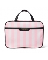Косметичка Кейс в Смужку Victoria's Secret Cosmetic Travel Case, Pink Stripe