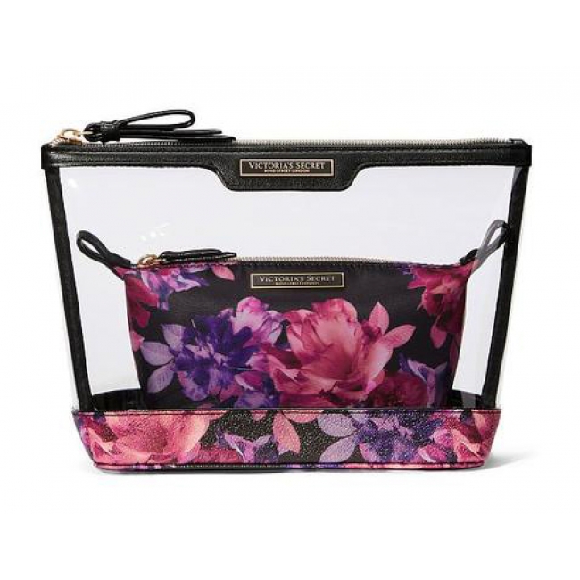 Косметичка 2 в 1 Victoria's Secret Beauty Bag Duo, Midnight Garden