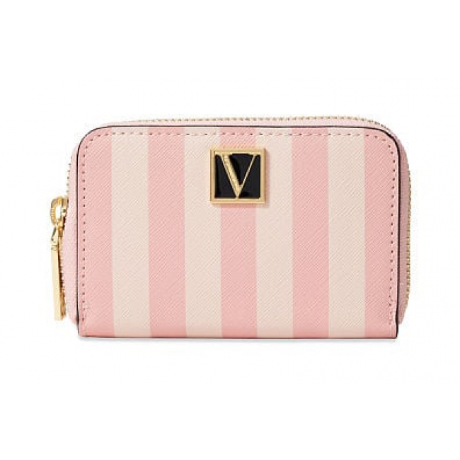 Маленький Гаманець Victoria's Secret The Victoria Small Wallet, Рожева смужка