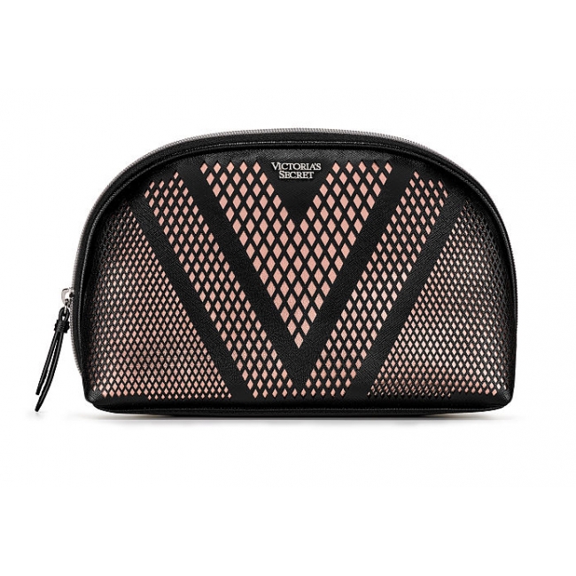 Косметичка Victoria's Secret Laser Glam Bag, Rose Gold
