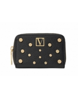 Маленький Гаманець Victoria's Secret The Victoria Small Wallet, Black Dots