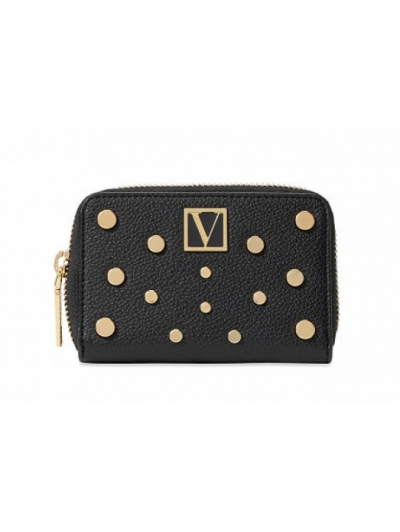 Маленький Гаманець Victoria's Secret The Victoria Small Wallet, Black Dots