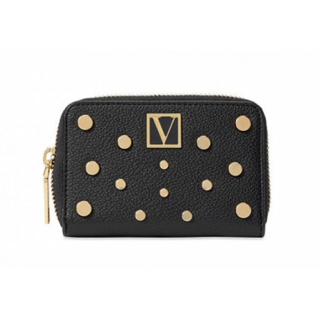 Маленький Гаманець Victoria's Secret The Victoria Small Wallet, Black Dots