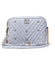 Сумка Victoria's Secret The Victoria Top-Zip Crossbody, Blue