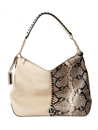 Сумка Victoria's Secret The Victoria Curve Bag, бежева
