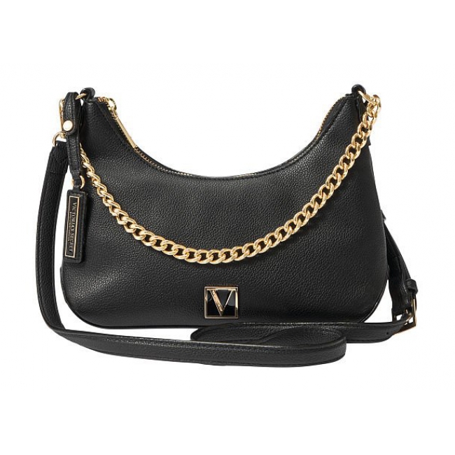 Сумка Victoria's Secret The Victoria Mini Curve Bag, чорна