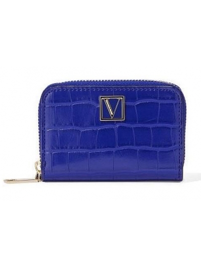 Гаманець Victoria's Secret The Victoria Small Wallet, Синій пітон