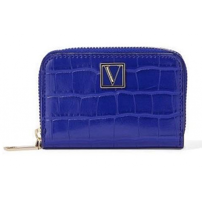 Гаманець Victoria's Secret The Victoria Small Wallet, Синій пітон