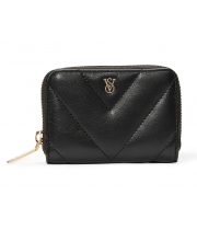 Гаманець Victoria's Secret Small Wallet with Zip, Black