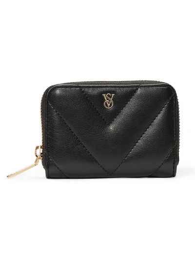 Гаманець Victoria's Secret Small Wallet with Zip, Black