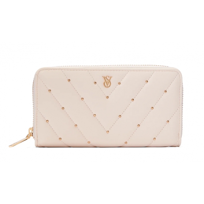 Гаманець Victoria's Secret Large Wallet with Zip, Кремовий