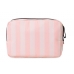 Косметичка в Рожеву Смужку Victoria's Secret Glam Bag, Iconic Stripe
