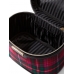 Косметичка-кейс в Клітинку Victoria's Secret Mini Express Train Case, Bright Tartan