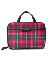Косметичка Кейс в Клітинку Victoria's Secret Cosmetic Travel Case, Червона Клітинка