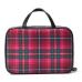 Косметичка Кейс в Клітинку Victoria's Secret Cosmetic Travel Case, Червона Клітинка