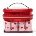 Косметичка 4-в-1 Victoria Secret Beauty Bag, Червоні серця