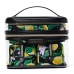 Косметичка 4-в-1 Victoria's Secret Beauty Bag, Чорна з лимонами