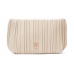 Косметичка Victoria's Secret Pleated Pouch, Кремова
