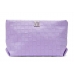 Косметичка Victoria's Secret Sequin Cosmetic Clutch, Lilac Woven