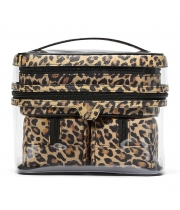 Косметичка 4-в-1 Victoria's Secret Beauty Bag, Леопардова