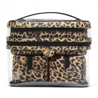 Косметичка 4-в-1 Victoria's Secret Beauty Bag, Леопардова