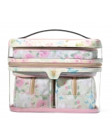 Косметичка 4-в-1 Victoria's Secret Beauty Bag, White Floral