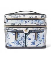Косметичка 4-в-1 Victoria's Secret Beauty Bag, Біла з квітами