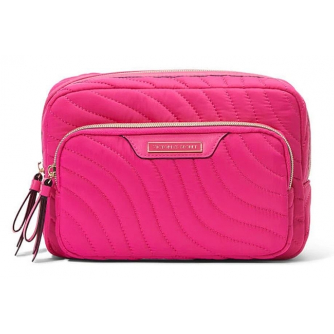 Косметичка Victoria's Secret Glam Bag, Ярко-рожева