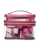Косметичка 4-в-1 Victoria's Secret Beauty Bag, Pink Swirl