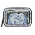 Косметичка 3 в 1 Victoria's Secret Beauty-To-Go Bag Trio, Біла з квітами