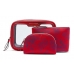 Косметичка 3 в 1 Victoria's Secret Beauty-To-Go Bag Trio, Червона