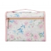 Косметичка Victoria's Secret Packable Makeup Bag, Біла з квітами