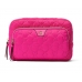 Косметичка Victoria's Secret Glam Bag, Ярко-рожева з серцями