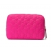 Косметичка Victoria's Secret Glam Bag, Ярко-рожева з серцями
