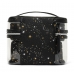 Косметичка 4-в-1 Victoria's Secret Beauty Bag, Чорна з зірками