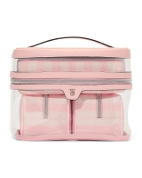 Косметичка у Рожеву Смужку Victoria's Secret 4-Piece Makeup Bag, Heritage Stripe