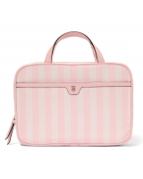 Косметичка Кейс у Рожеву Смужку Victoria's Secret Cosmetic Travel Toiletry Bag, Heritage Stripe