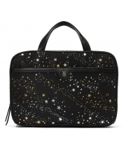 Косметичка Кейс Victoria's Secret Cosmetic Travel Toiletry Bag, Чорна з зірками